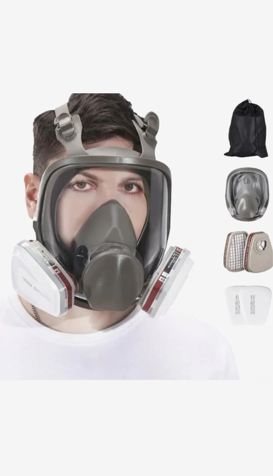 Full Face Respirator Bundle for Oxalic Acid Vaporisation